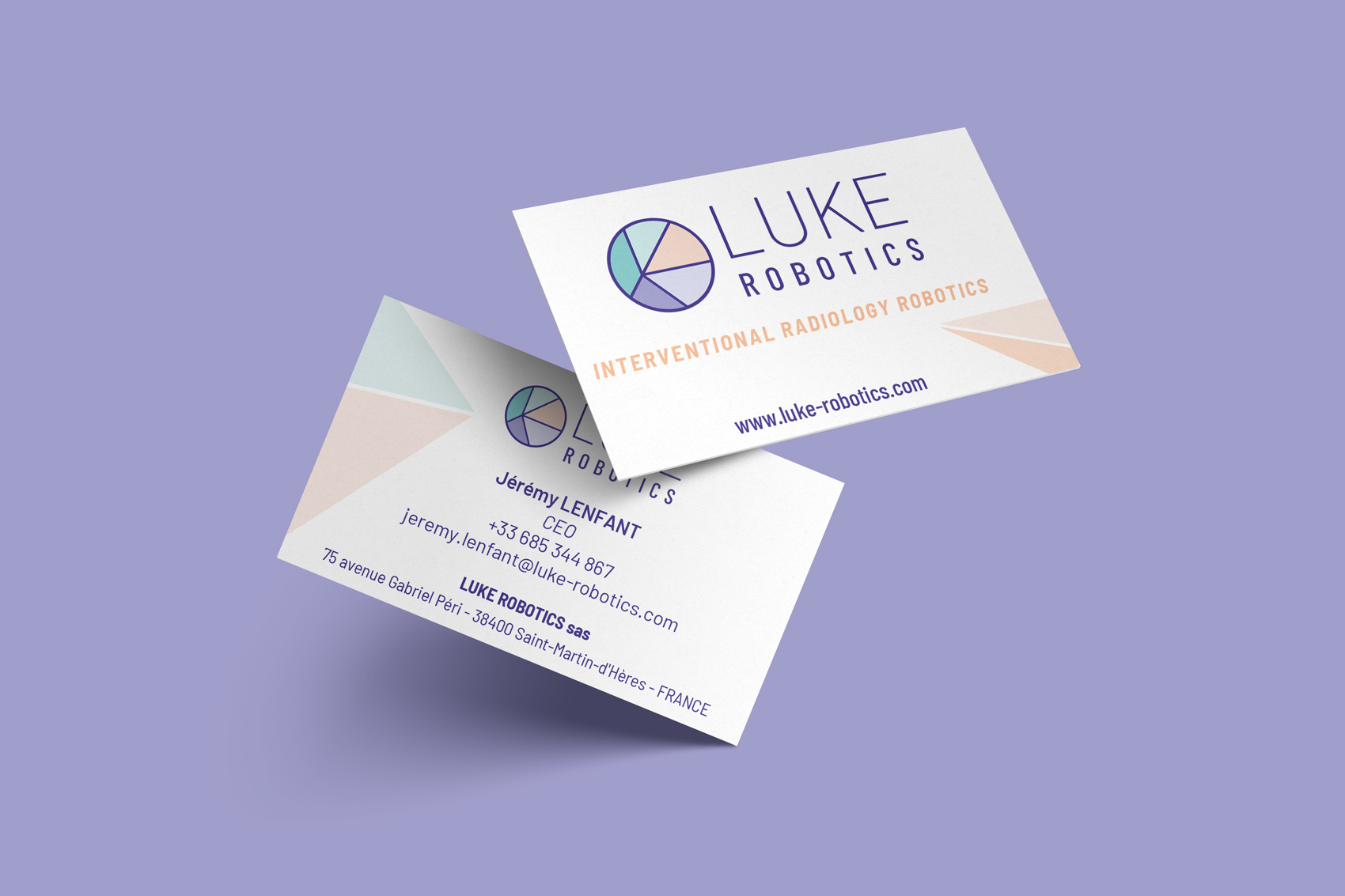 luke robotics carte de visite